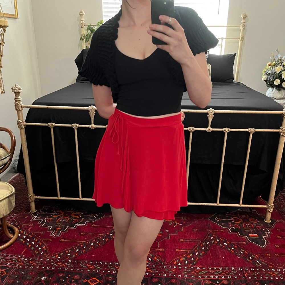 Charlotte Russe Wrap Skirt